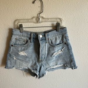 Tilly’s high waisted jean shorts